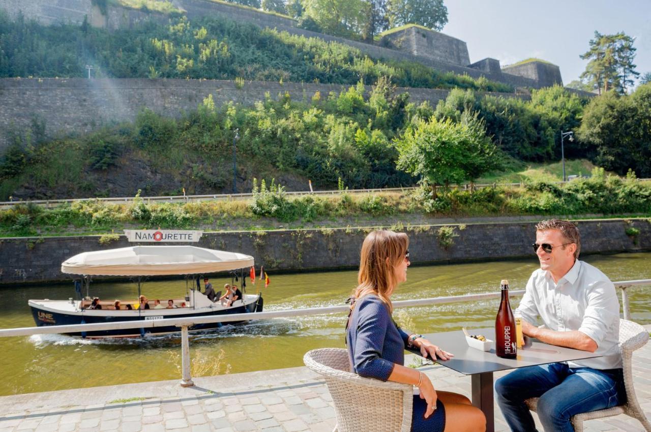 Arcadia - Péniche de Standing à Namur avec vue sur la Citadelle Esterno foto