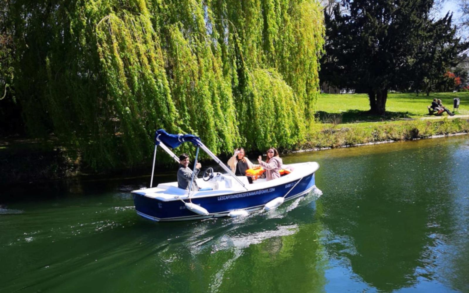 Arcadia - Péniche de Standing à Namur avec vue sur la Citadelle Esterno foto
